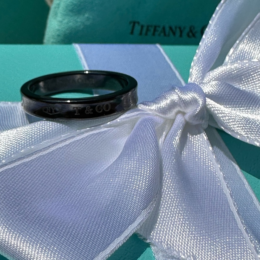 Like New Tiffany & Co Titanium Ring